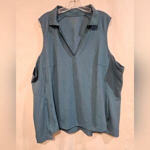 Athleta Blue Golf Sleeveless Top